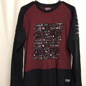 Mens cotton long sleeve Size L